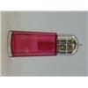 Image 1 : A RUBY GLASS CASTER, EPNS mount, height 15cm  20-30...