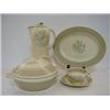Image 1 : A SUSIE COOPER DINNER AND BREAKFAST SET COMBINED, floral sprays pattern, three oval platters, two...