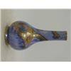 Image 1 : A WEDGWOOD LUSTRE GOURD VASE, gilt oriental dragon on a mottled blue ground, height 20cm  50-80...