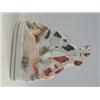 Image 1 : A STAFFORDSHIRE FLATBACK FIGURE GROUP, 19th Century, pair of dogs standing over a dead deer, heig...
