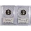 Image 1 : ( 2 ) 2005-S WEST VIRGINIA STATE QUARTERS, PCGS PR-70 DCAM