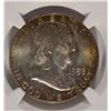 Image 2 : 1958 FRANKLIN HALF DOLLAR, NGC MS-65 FBL  CRAZY COLORS