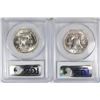 Image 2 : 1955 & 1956 FRANKLIN HALF DOLLARS, PCGS MS-65