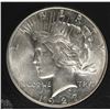 Image 2 : 1927-D PEACE SILVER DOLLAR, CCGS  CHOICE BU  WHITE