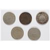 Image 1 : (5) 1867 SHIELD NICKELS