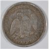 Image 2 : 1867-S SEATED HALF DOLLAR F/VF