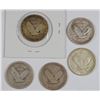 Image 2 : 5 - STANDING LIBERTY QUARTERS; 2-1925 VG/VF, 1927 GOOD, 1929 FINE, 1930-S XF+