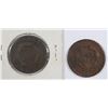 Image 2 : 2 - LARGE CENT;  1819 VG & 1829 VG