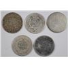 Image 2 : (5) SEATED DIMES (1837, 1839, 1839-O, 1840, 1841)