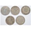 Image 2 : (5) MISC DIMES (1839-O, 1840, 1841, 1896, 1899-O)