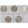 Image 2 : (5) 1949-S FRANKLIN HALF DOLLARS AU'S