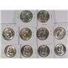Image 1 : (10) 1953-S FRANKLIN HALF DOLLARS CH BU
