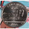 Image 2 : 1995  OLYMPICS UNC SWIMMING COMMEMORATIVE HALF DOLLAR, YOUNG COLLECTORS SET