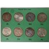Image 2 : NICE FULL SET OF PEACE SILVER DOLLARS 1921 THRU 1935