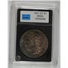 Image 1 : 1891-CC MORGAN DOLLAR CCGS GRADED GEM BU DARK ORIGINAL COLOR, KEY DATE!