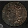 Image 2 : 1891-CC MORGAN DOLLAR CCGS GRADED GEM BU DARK ORIGINAL COLOR, KEY DATE!