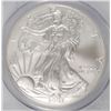 Image 2 : 2007 AMERICAN SILVER EAGLE, PCGS MS-70 PERFECT!