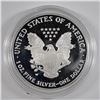 Image 2 : 2005 PROOF AMERICAN SILVER EAGLE IN NICE ORIGINAL BOX/CERT