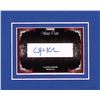 Image 2 : Clayton Kershaw Dodgers 17x21 Custom Framed Autographed Card Display With 2009 SP Legendary Cuts Fut
