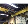 Image 3 : BUDGIT 1 1/2 TONNE SELF CONTAINED OVERHEAD ELECTRIC CRANE WITH ENGINEERS CERTIFICATION, RAILS AND