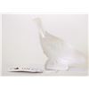 Image 1 : Lalique Crystal Sparrow Head Looking Down