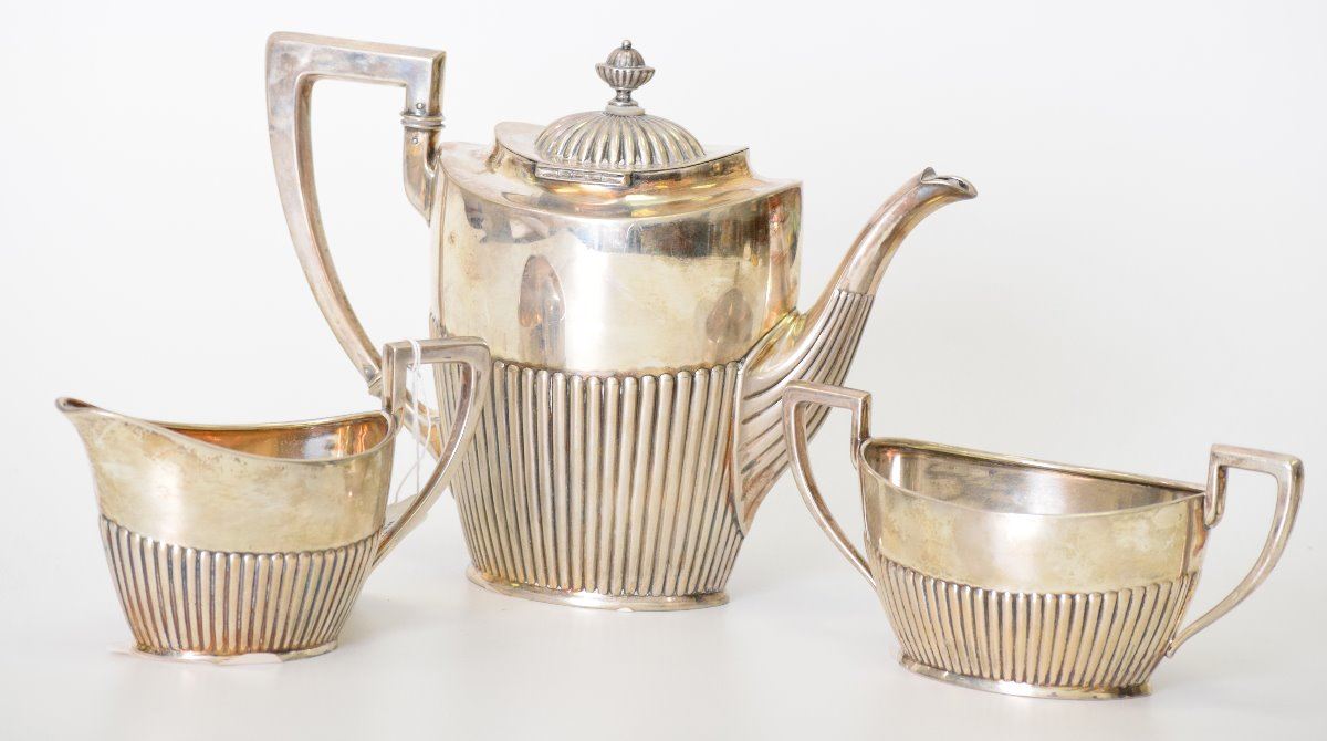 Antique WTB Wilhelm Binder German 800 Silver Coffe