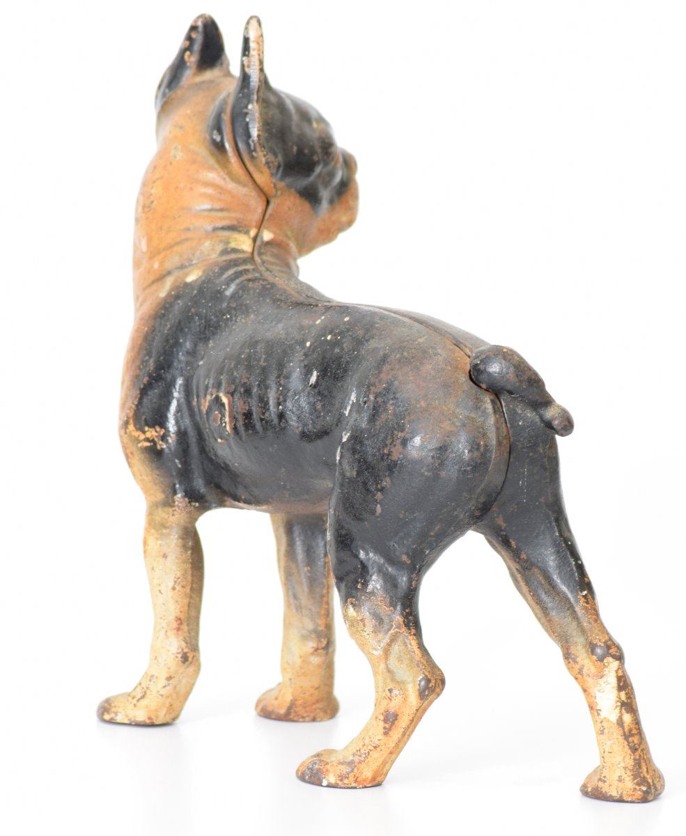Hubley Cast Iron Door Stop French Bull Dog