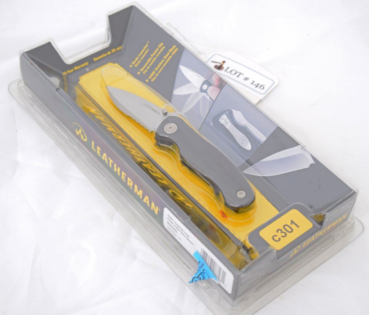 Leatherman c301 Straight/Serrated Edge Knife