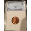 Image 1 : 1948 Lincoln Cent NNC MS67 Red