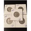 Image 1 : (5) 1968 Canada Quarters - "Silver"
