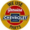 Image 1 : CHEVROLETE EMBOSSED METAL SIGN