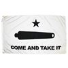 Image 1 : 3X5 "COME AND TAKE IT" SECOND AMENDMENT FLAG