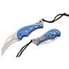 Image 1 : 3.5" CLOSED BLUE FOLDING POCKET KNIFE