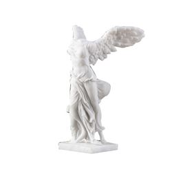 Winged Victory Marble Finish Statue