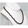 Image 2 : 98.70 CTW Garnet round beads Necklace