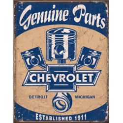 CHEVROLETE METAL SIGN