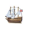 Image 1 : 4" WOODEN MAYFLOWER SHIP MAGNET