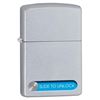 Image 1 : GENUINE ZIPPO LIGHTER " SLIDE TO UNLOCK"