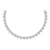 Image 1 : 14KT Yellow Gold 6.5CT DIAMOND FLOWER NECKLACE
