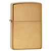 Image 1 : GENUINE ZIPPO PLAIN BRASS LIGHTER