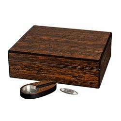 Visol Recruit Ironwood Cigar Gift Set With Cutter & Ash