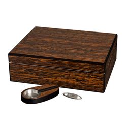 Visol Recruit Ironwood Cigar Gift Set With Cutter & Ash