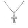 Image 1 : STAINLESS STEEL CROSS PENDANT COMES W/CHAIN