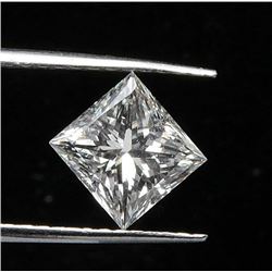 GIA CERT 0.74 CTW PRINCESS DIAMOND G/VVS2