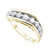 Image 1 : 14KT Yellow Gold 0.51CTW DIAMOND FASHION BAND