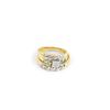 Image 1 : 14KT Yellow Gold 0.09CTW DIAMOND LADIES CLUSTER TRIO SE