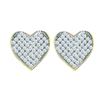 Image 1 : 10KT Yellow Gold 0.15CTW ROUND DIAMOND LADIES MICRO PAV