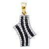 Image 1 : 10KT Yellow Gold 0.47CTW DIAMOND FASHION PENDANT