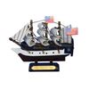 Image 1 : 4" WOODEN USS CONSTITUTION SHIP