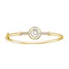 Image 1 : 14KT Yellow Gold 0.25CTW DIAMOND  FASHION BANGLE